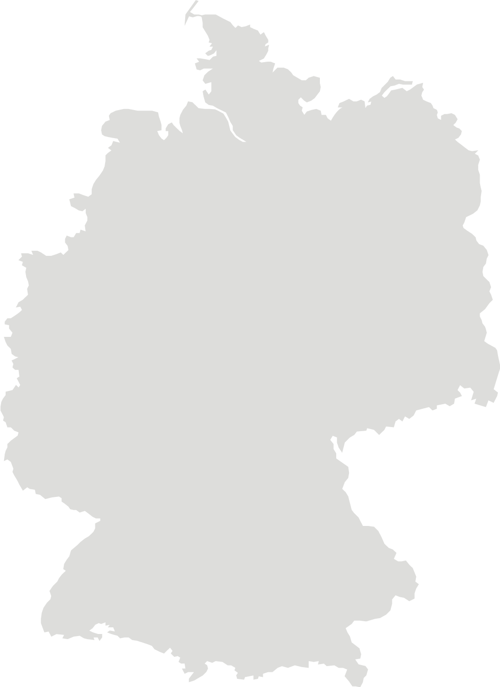 Karte Deutschland ST