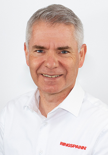 Volker Schlautmann, Leiter des Kundenteams Spannzeuge/ Welle-Nabe-Verbindungen bei RINGSPANN Volker Schlautmann, Leiter des Kundenteams Spannzeuge/ Welle-Nabe-Verbindungen bei RINGSPANN