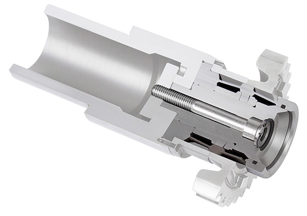 Dehnhülsen-Spanndorn ist eine wirtschaftliche Spanndorn-Alternative zu hydraulischen Dehnspannzeugen Der innovative Dehnhülsen-Spanndorn HDDS