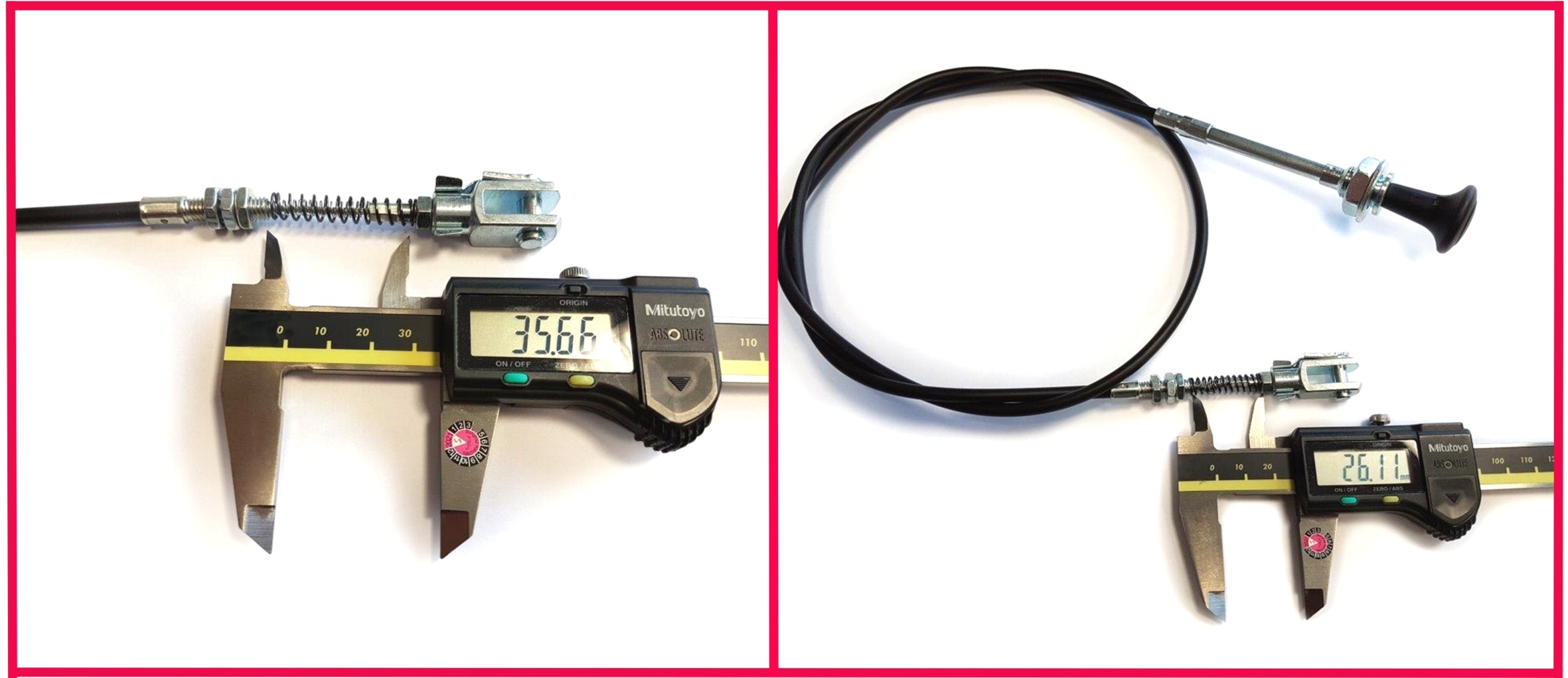 Vergleich mit Druck-Zugkabel von RINGSPANN RCS Vergleich mit Druck-Zugkabel von RINGSPANN RCS