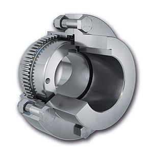 Designed for heavy-duty use: Drive components from RINGSPANN – shown here a steel belt coupling – are often designed for use under heavy-duty conditions. Steel belt coupling from RINGSPANN